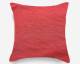 Sofa cushions with zipper in pink color cotton covers